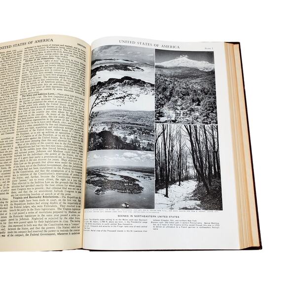 1959 Edition Encyclopedia Britannica Vtg HC Volume 22 TEXTILE to VASC Education - Picture 13 of 15